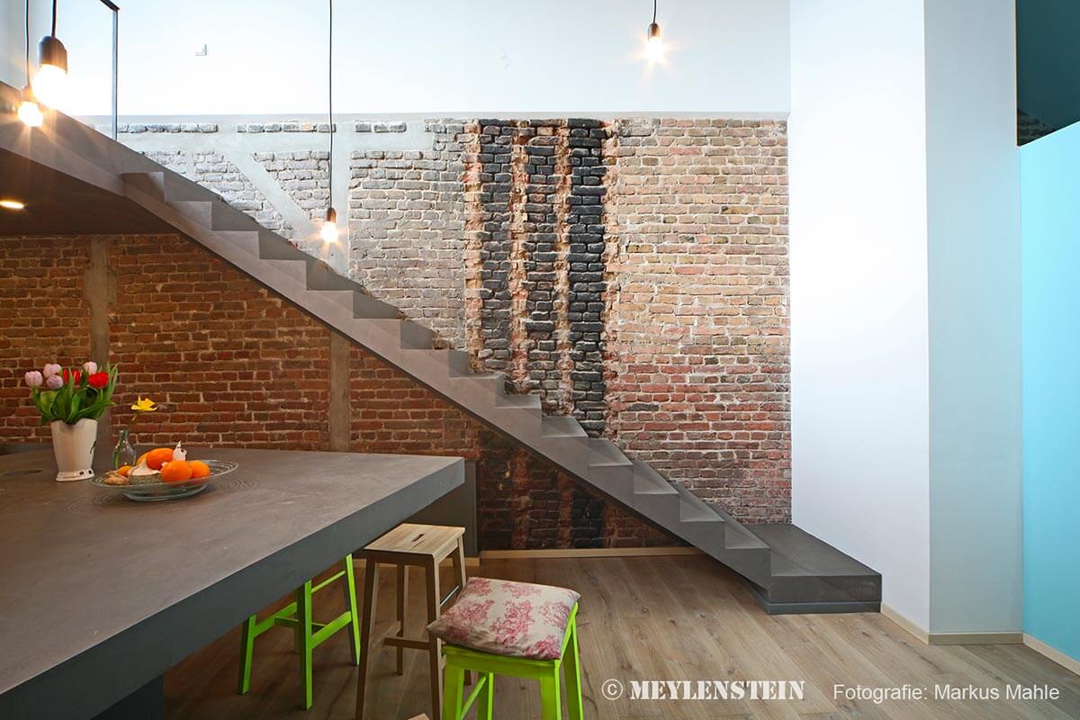 Rsitrutturazione scala loft Kreuzberg Berlino