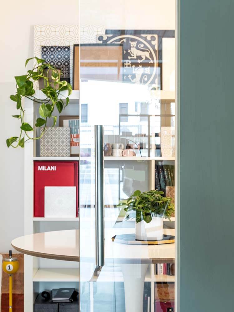 ECLISSE Syntesis Line con porta in vetro