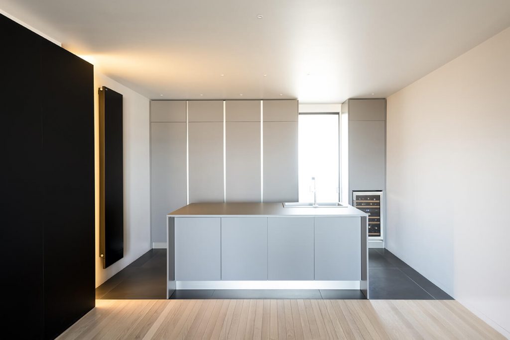 Cucina moderna appartamento 150 mq Palermo