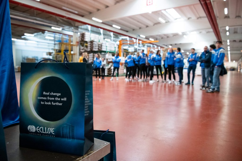le ragazze di imoco volley in produzione eclisse