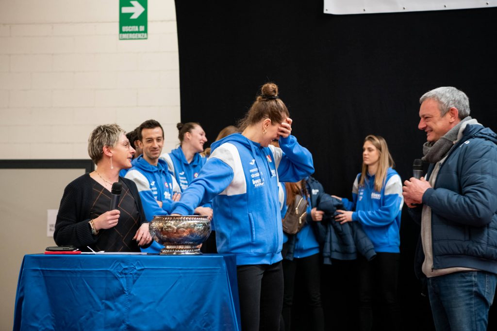 estrazione dei premi imoco volley per i dipendenti eclisse